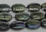 CLB648 15.5 inches 10*14mm oval AB-color labradorite beads