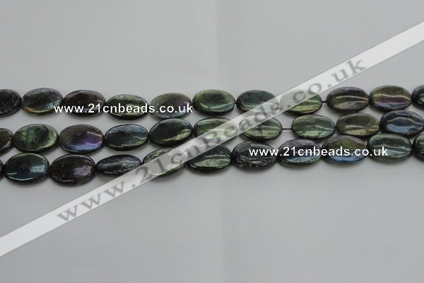 CLB650 15.5 inches 13*18mm oval AB-color labradorite beads