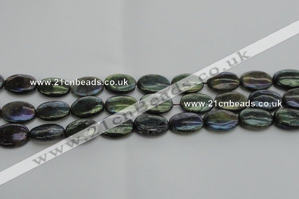 CLB651 15.5 inches 15*20mm oval AB-color labradorite beads