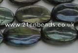 CLB652 15.5 inches 18*25mm oval AB-color labradorite beads