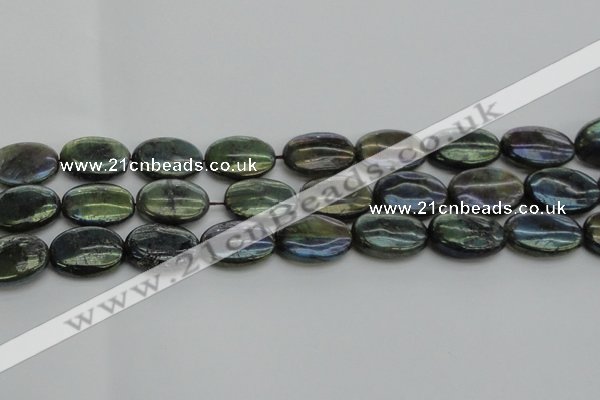 CLB652 15.5 inches 18*25mm oval AB-color labradorite beads