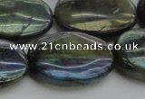 CLB654 15.5 inches 25*35mm oval AB-color labradorite beads