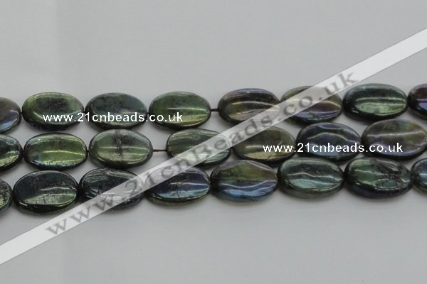 CLB654 15.5 inches 25*35mm oval AB-color labradorite beads