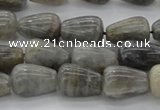 CLB719 15.5 inches 8*12mm teardrop labradorite gemstone beads