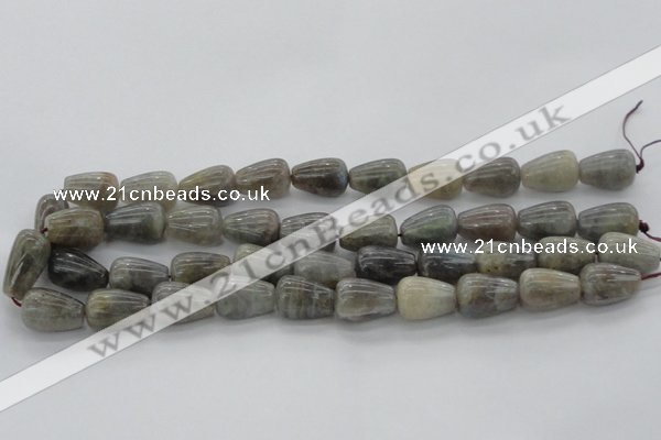 CLB723 15.5 inches 13*18mm teardrop labradorite gemstone beads