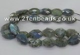 CLB770 15.5 inches 20*25mm - 22*30mm faceted freeform labradorite beads