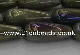 CLB781 15.5 inches 10*30mm teardrop AB-color labradorite beads