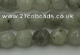 CLB862 15.5 inches 8mm faceted round AB grade labradorite beads