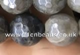 CLB884 15.5 inches 12mm faceted round AB-color labradorite beads