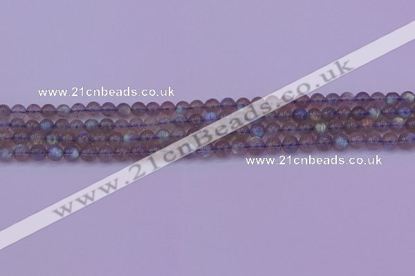 CLB911 15.5 inches 5mm round labradorite gemstone beads