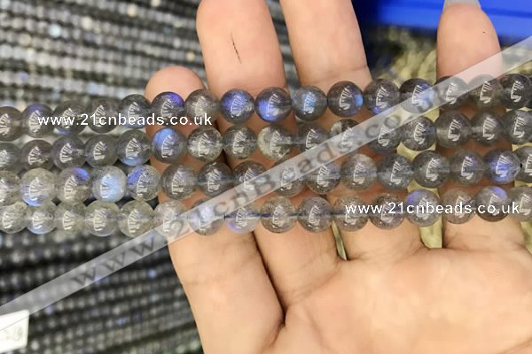 CLB920 15.5 inches 8mm round labradorite beads wholesale