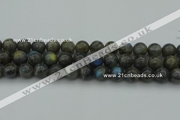 CLB951 15.5 inches 14mm round labradorite gemstone beads