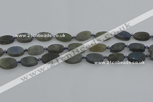 CLB976 15.5 inches 10*16mm oval labradorite gemstone beads