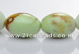 CLE03 13*18mm rice lemon turquoise  gemstone beads Wholesale