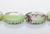 CLE09 oval 13*18mm  lemon turquoise gemstone beads Wholesale