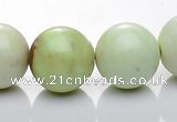 CLE21 16 inch round lemon turquoise 14mm gemstone bead Wholesale