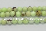 CLE31 15.5 inches 6mm round lemon turquoise beads wholesale