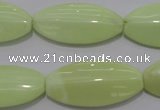 CLE79 15.5 inches 15*30mm marquise lemon turquoise beads