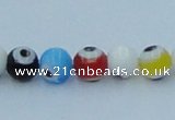 CLG504 16 inches 6mm round lampwork glass beads wholesale