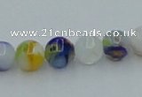 CLG508 16 inches 6mm round lampwork glass beads wholesale