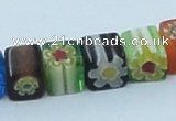 CLG511 16 inches 8*8mm cube lampwork glass beads wholesale