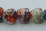 CLG574 16 inches 10*12mm apple lampwork glass beads wholesale