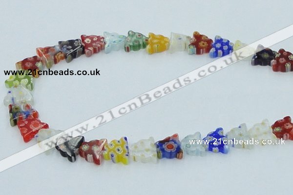 CLG595 16 inches 10*12mm butterfly lampwork glass beads wholesale
