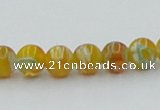 CLG601 16 inches 6mm round lampwork glass beads wholesale