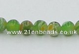 CLG602 16 inches 6mm round lampwork glass beads wholesale