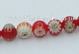 CLG630 10PCS 16 inches 6mm round lampwork glass beads wholesale