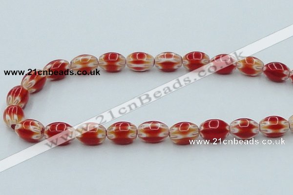 CLG633 5PCS 16 inches 10*14mm oval lampwork glass beads wholesale