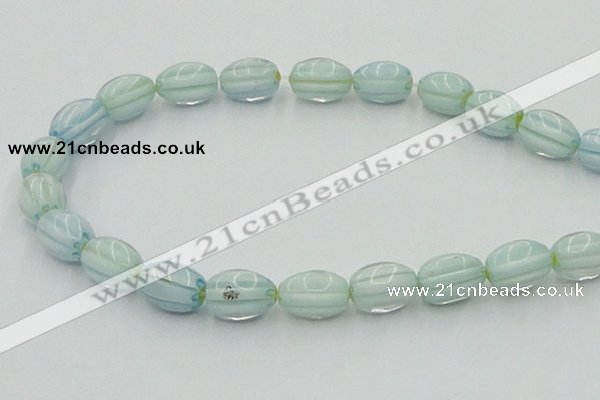 CLG637 5PCS 16 inches 10*14mm oval lampwork glass beads wholesale