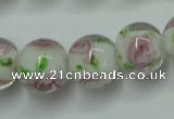 CLG750 15.5 inches 10mm round lampwork glass beads wholesale