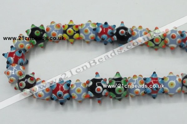 CLG828 15.5 inches 12*17mm lampwork glass beads wholesale