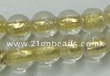 CLG836 15.5 inches 8mm round lampwork glass beads wholesale