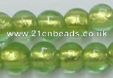 CLG837 15.5 inches 8mm round lampwork glass beads wholesale