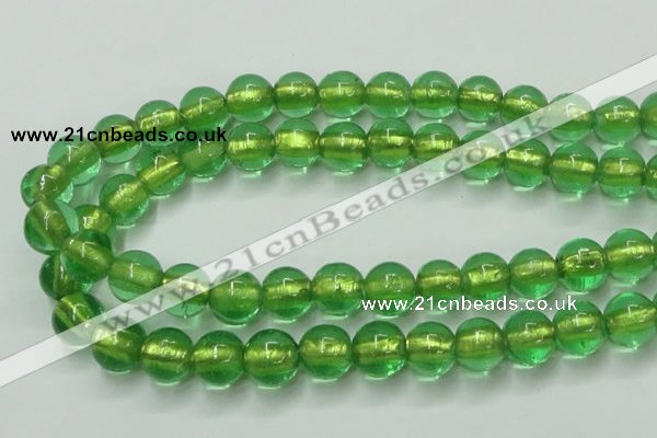 CLG839 15.5 inches 12mm round lampwork glass beads wholesale