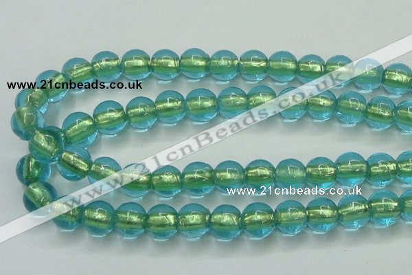 CLG840 15.5 inches 12mm round lampwork glass beads wholesale