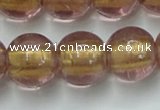 CLG841 15.5 inches 12mm round lampwork glass beads wholesale