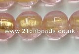 CLG845 15.5 inches 14mm round lampwork glass beads wholesale