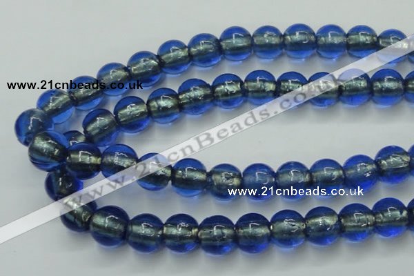 CLG846 15.5 inches 14mm round lampwork glass beads wholesale