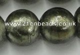 CLG849 15.5 inches 18mm round lampwork glass beads wholesale