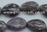 CLI06 15.5 inches 18*25mm teardrop natural lilac jasper beads wholesale