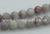 CLI52 15.5 inches 8mm round natural lilac jasper beads wholesale