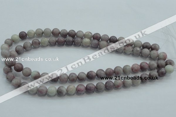 CLI53 15.5 inches 10mm round natural lilac jasper beads wholesale