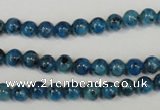 CLJ214 15.5 inches 6mm round dyed sesame jasper beads wholesale