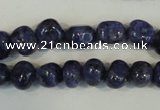 CLJ242 15.5 inches 10mm nuggets dyed sesame jasper beads wholesale