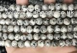 CLJ501 15.5 inches 4mm,6mm,8mm,10mm & 12mm round sesame jasper beads