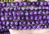 CLJ514 15.5 inches 4mm,6mm,8mm,10mm & 12mm round sesame jasper beads