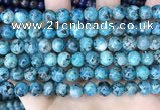 CLJ519 15.5 inches 4mm,6mm,8mm,10mm & 12mm round sesame jasper beads